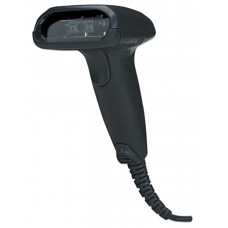 Oferte la Scanner cod bare Manhattan 177672 , Long Range, CCD, USB, 500 mm Scan Depth, Retail Box 177672, negru
