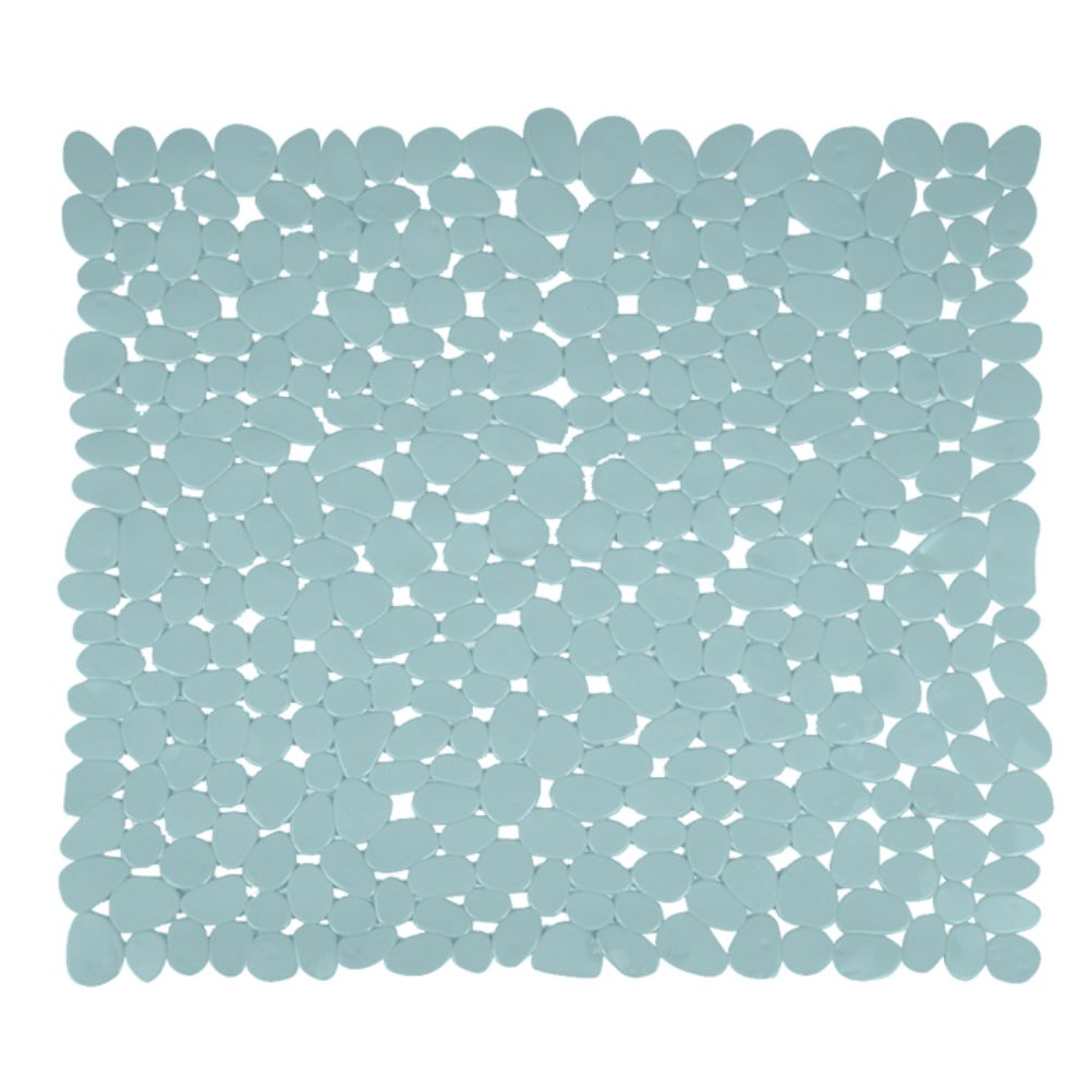 Oferte la Covoras de baie antiderapant MSV Stone, PVC, gri, 53x53 cm