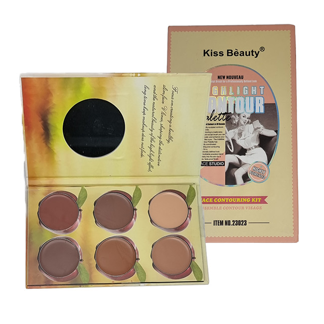 Oferte la Paleta pentru contur Face Conturing Kit 6 Color Dark (Concentratie: Trusa de farduri)