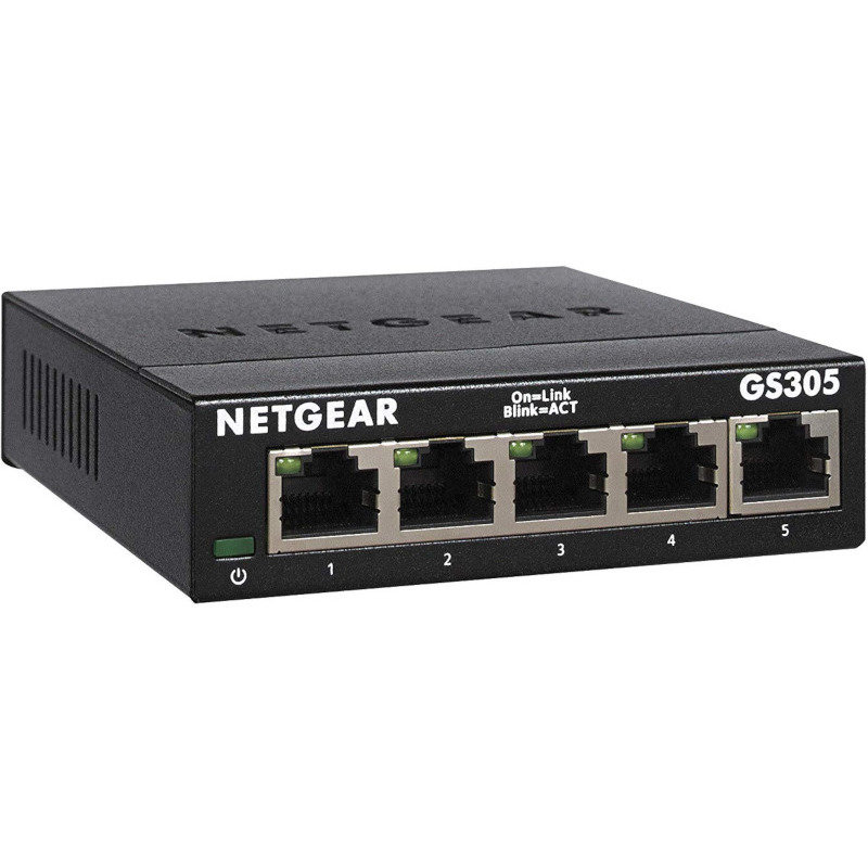 Oferte la Switch GS305-300PES 5-Port Gigabit Desktop Metal 300-SERIES