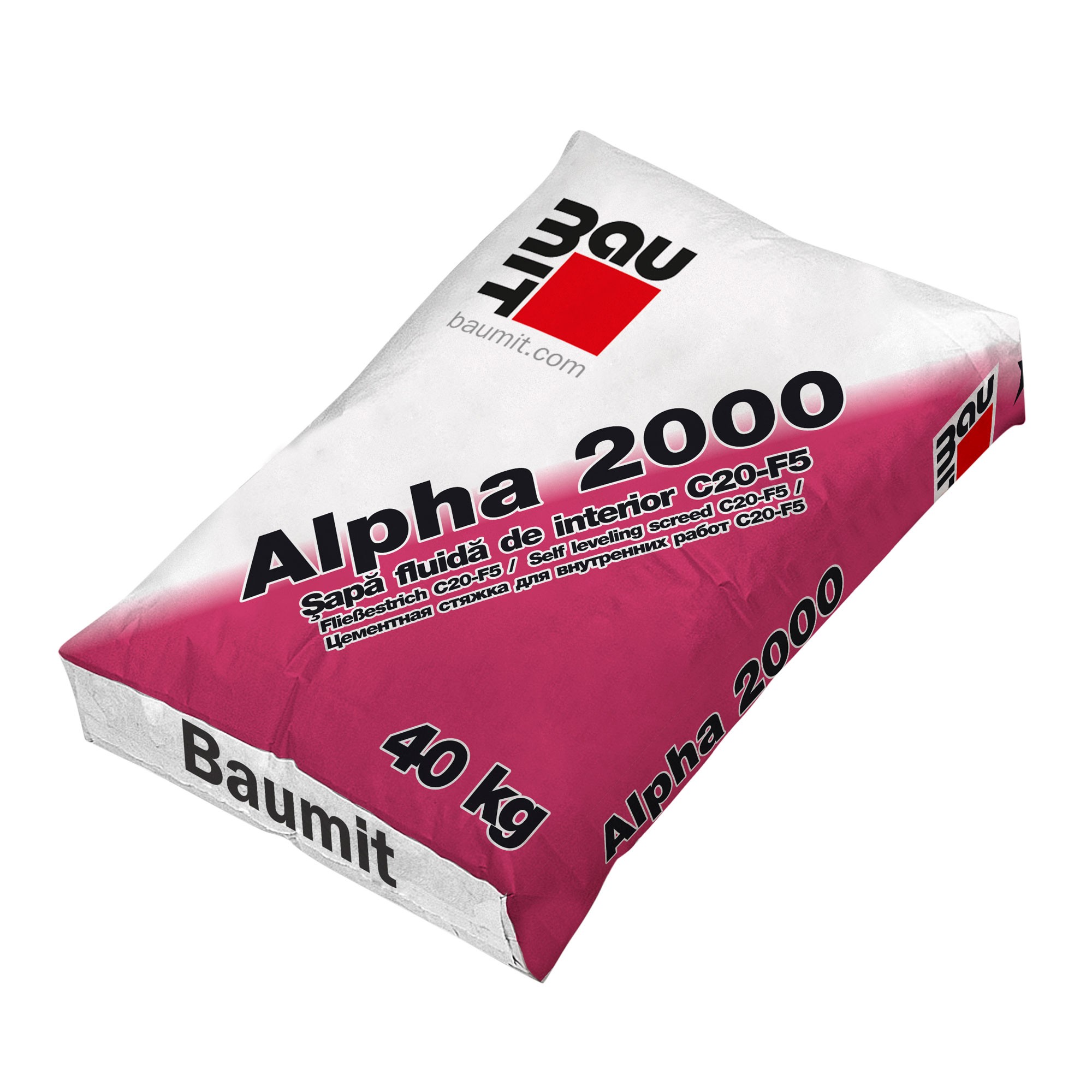 Oferte la Sapa fluida autonivelanta Alpha 2000, Baumit, interior, 40 kg