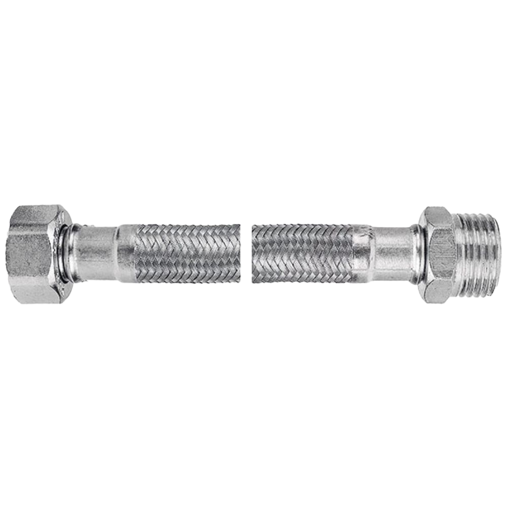 Oferte la Racord flexibil apa Ferro, PWS 21, 1/2 X 1/2, FI-FE, 30 CM