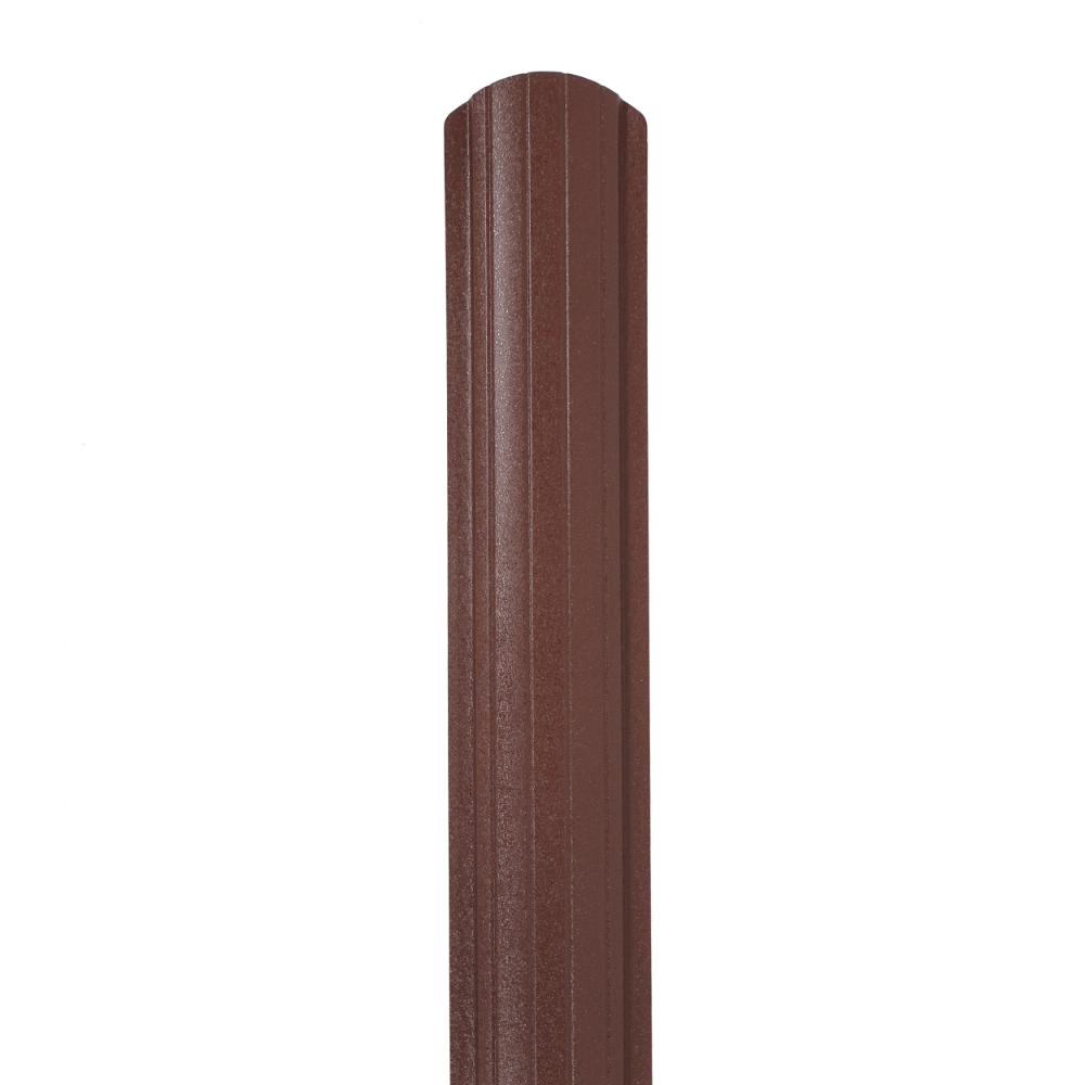 Oferte la Sipca metalica gard, maro, mat structurat, RAL 8017, 0.45 mm, 1750 x 101 mm