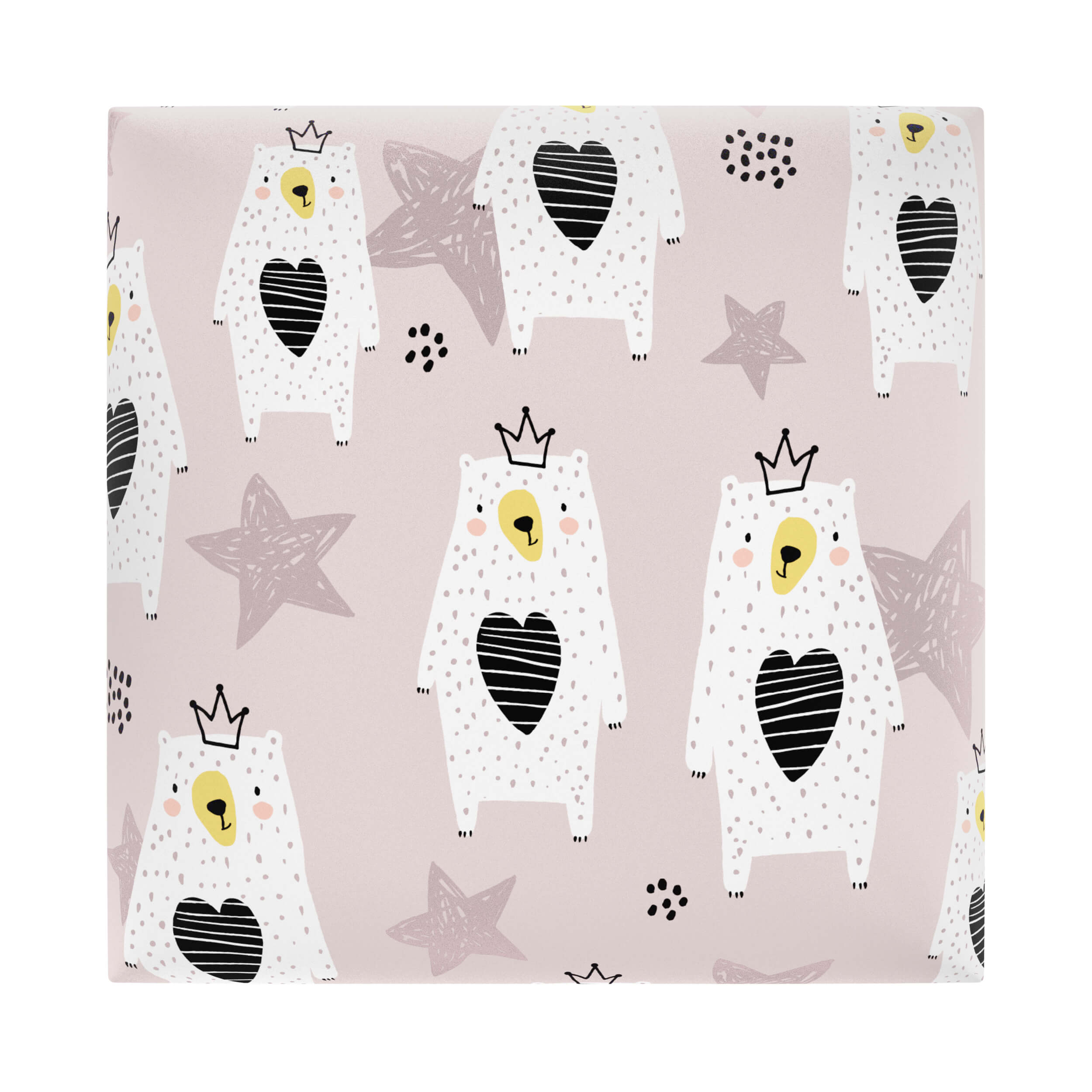 Oferte la Panou decorativ tapitat, Kids Teddy, patrat, 300 x 300 x 37 mm