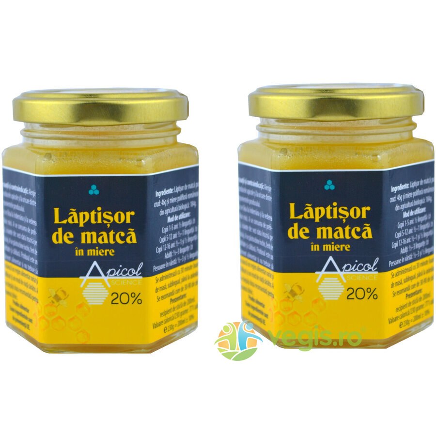 Oferte la Laptisor de Matca in Miere (20%) 230g Pachet 1+1
