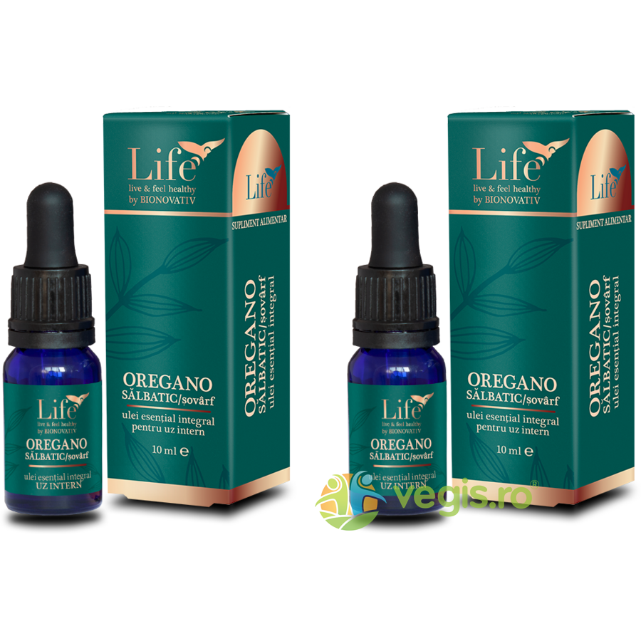 Oferte la Ulei Esential de Oregano Salbatic (Sovarf) 10ml Pachet 1+1