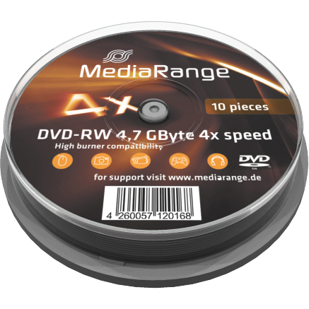 Oferte la DVD-RW 4x, 4.7 GB, 10 bucati