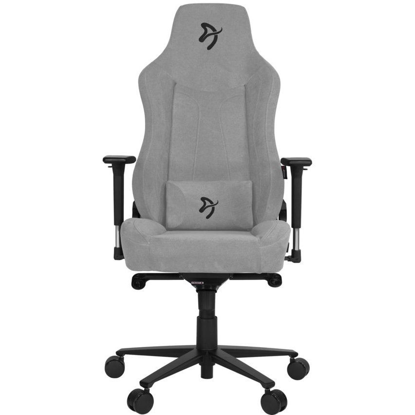 Oferte la Scaun Gaming Vernazza Soft Fabric Light Grey
