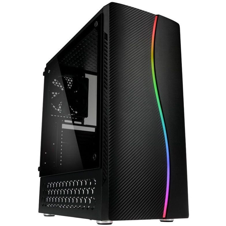 Oferte la Carcasa Inspire K5 RGB Middle Tower ATX Fara Sursa Black