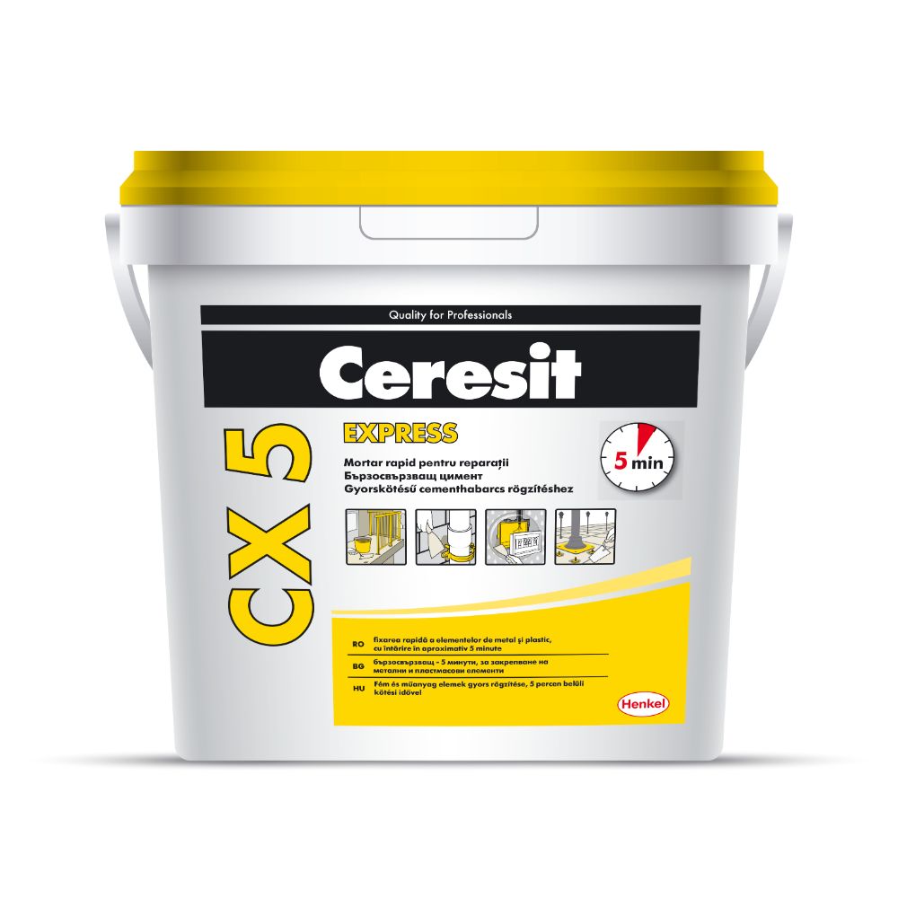 Oferte la Mortar rapid de reparatii Ceresit CX5 EXPRESS, interior/exterior 2 kg