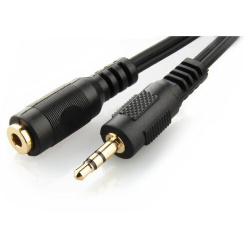 Oferte la Accesorii Audio Hi-Fi Cablu audio Gembird 3.5 mm jack M - 3.5 mm jack F 5m, Negru