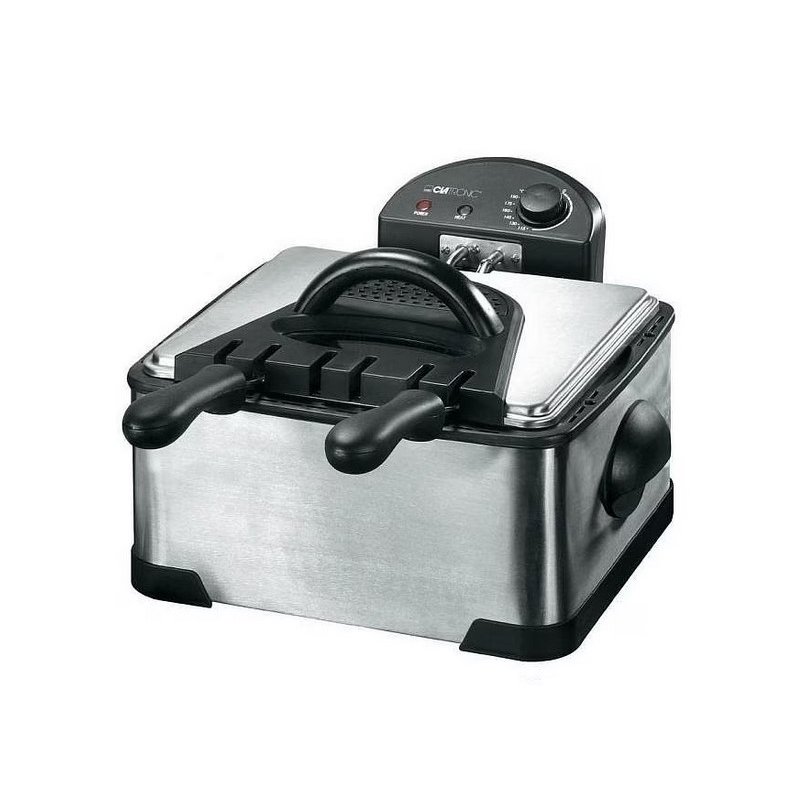 Oferte la Friteuza FR 3195 Double 4 Litri 2000W Negru / Inox