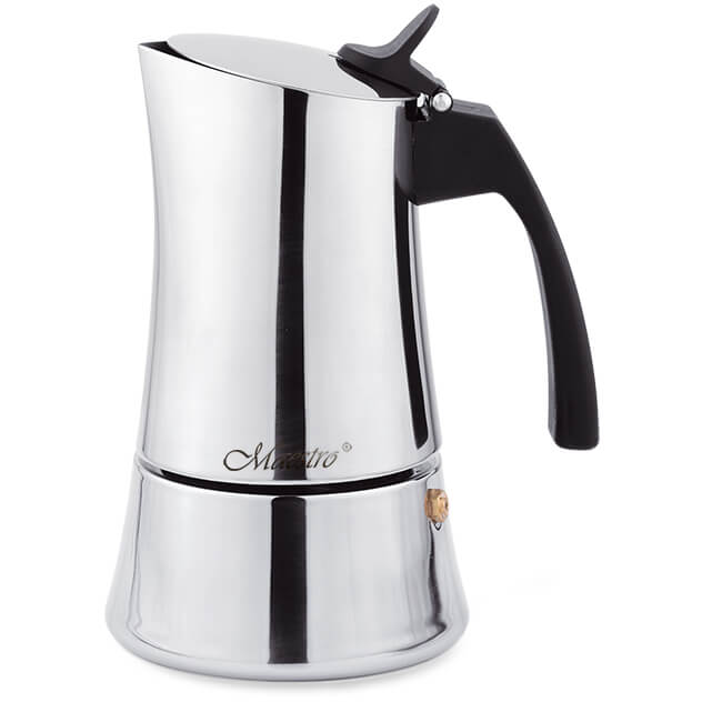 Oferte la Cafetiera pentru Aragaz MR-1668-4 200ml 4 Cesti Argintie