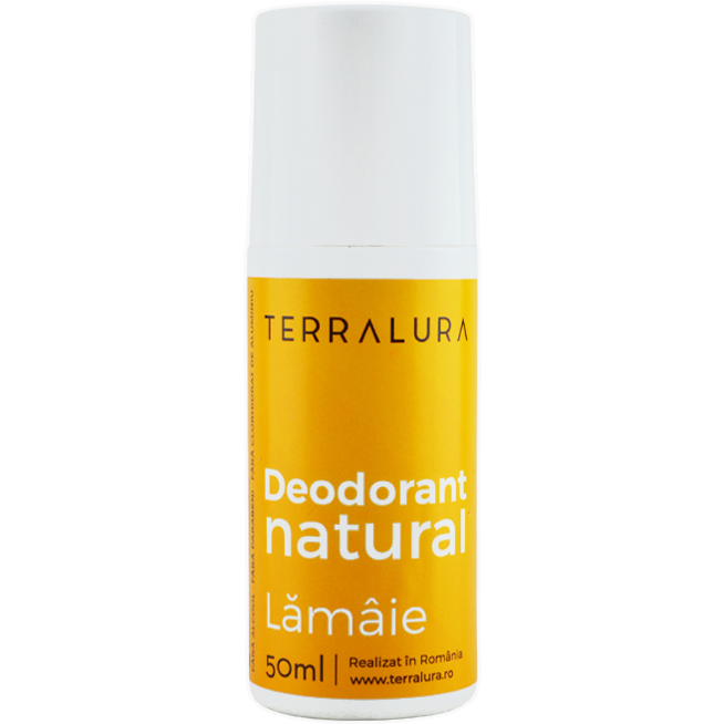 Oferte la Deodorant Natural Roll-On cu Lamaie si Uleiuri Esentiale 50ml
