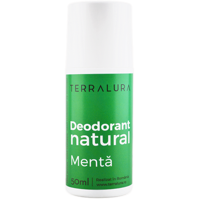 Oferte la Deodorant Natural Roll-On cu Menta 50ml