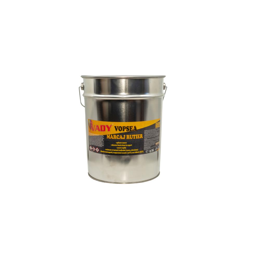 Oferte la Vopsea acrilica in solventi organici pentru marcaj rutier Vady, alb, 25 kg