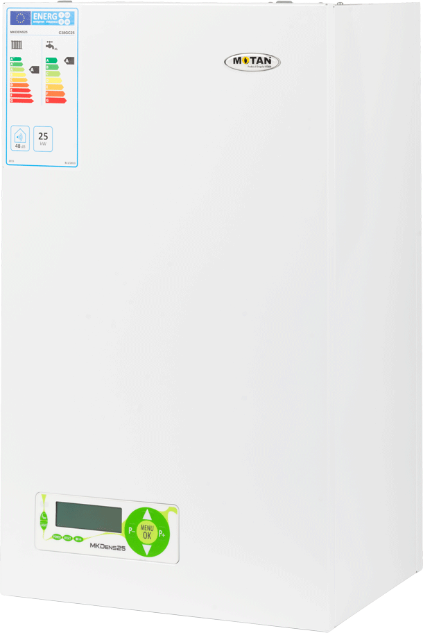Oferte la Centrala termica pe gaz in condensatie MOTAN MK DENS 25 grup hidraulic compozit kit evacuare inclus