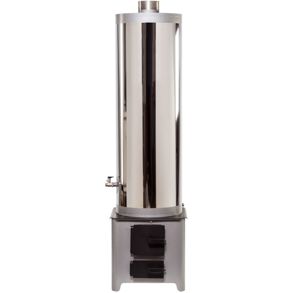 Oferte la Boiler pe lemne FM Group din inox 70 L cu focar cu usi din tabla