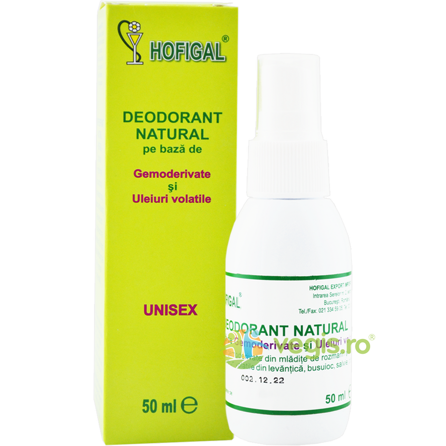 Oferte la Deodorant Natural Unisex 50ml