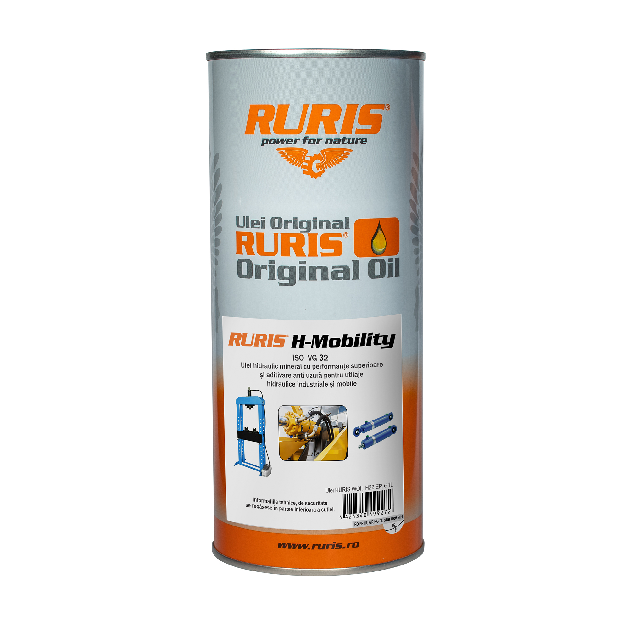 Oferte la Ulei hidraulic pentru medii solicitante, Ruris H-Mobility, 1000 ml