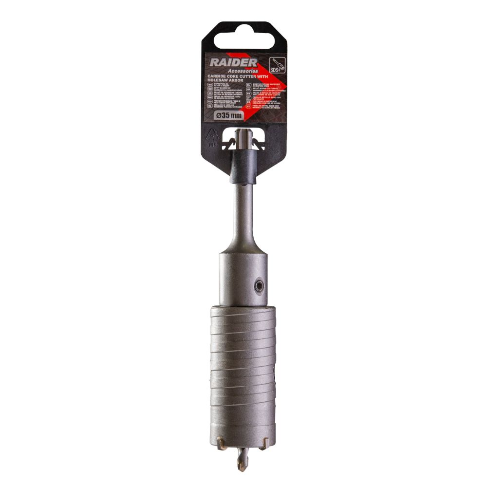 Oferte la Carota gaurire beton Raider SDS-PLUS, 35 mm diametru, prindere SDS-plus