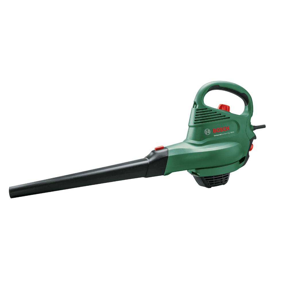 Oferte la Suflanta Bosch Universal GardenTidy 3000, 3000 W, viteza variabila, 165-285 km/h viteza aer, 50 l capacitate sac colector