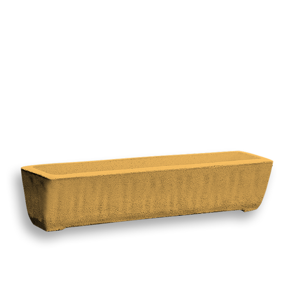 Oferte la Jardiniera Cementarte Cassetta, beton, bej, 100 x 20 x 20 cm