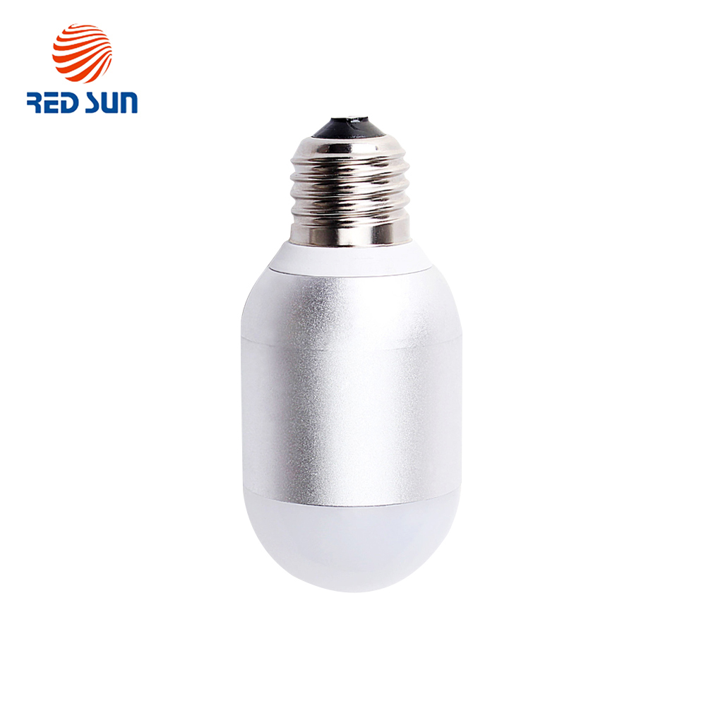 Oferte la Bec LED wifi oval RGB Red Sun, control de pe aplicatie mobila Red Sun RS-P110-5W