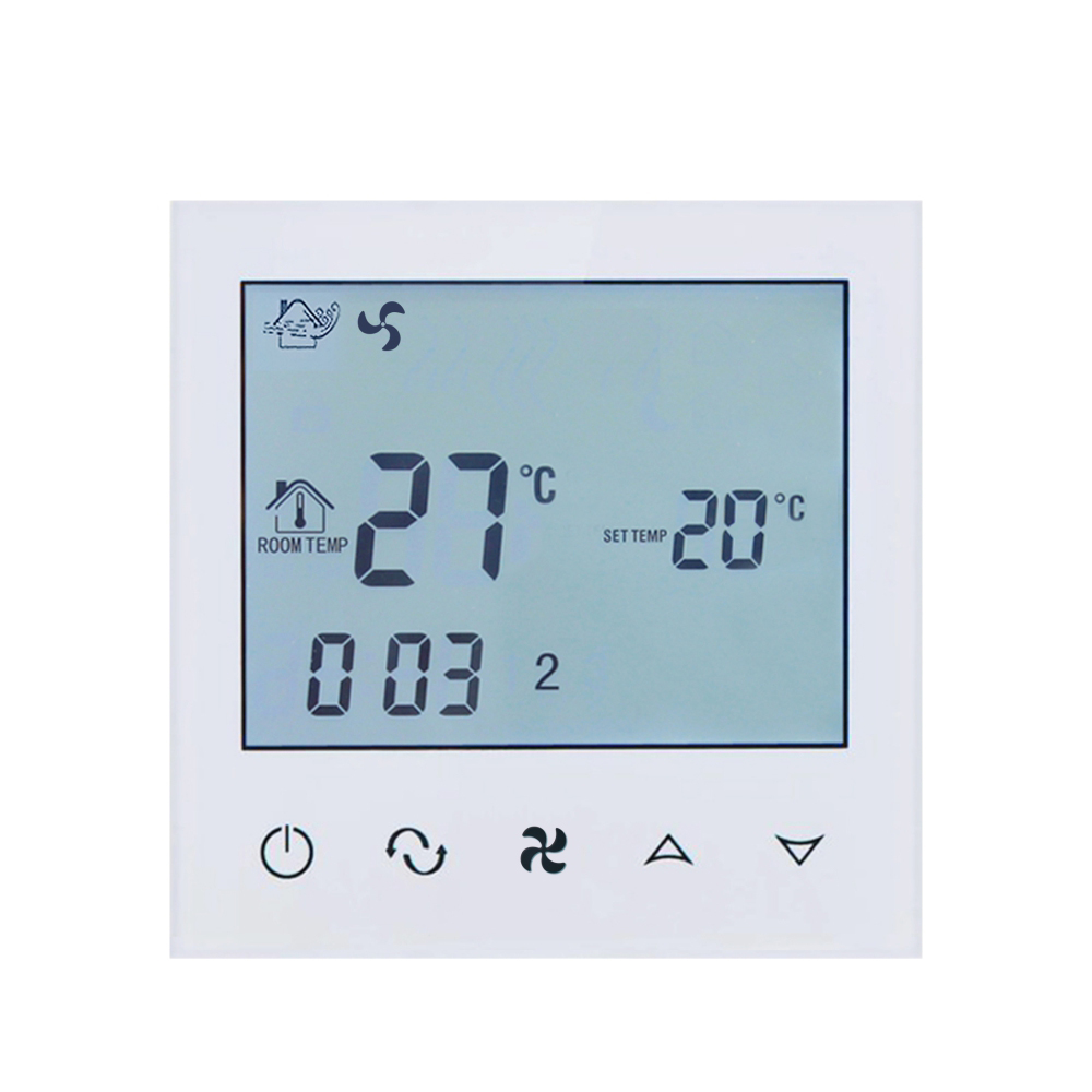 Oferte la Termostat cu fir pentru aer conditionat BeOk TDS21-AC2, Compatibil cu sisteme HVAC