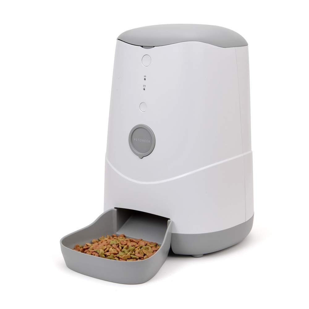 Oferte la Dispenser inteligent pentru hrana animalelor de companie Petoneer Nutri, Control aplicatie, Slot baterie externa