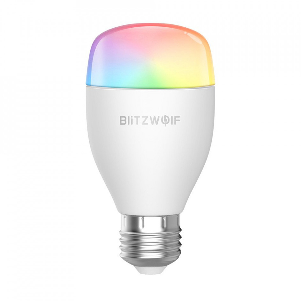 Oferte la Bec inteligent Blitzwolf BW-LT27, Wi-Fi, Smart, Bulb E27, 9W, Comanda vocala, 850 LM, RGB