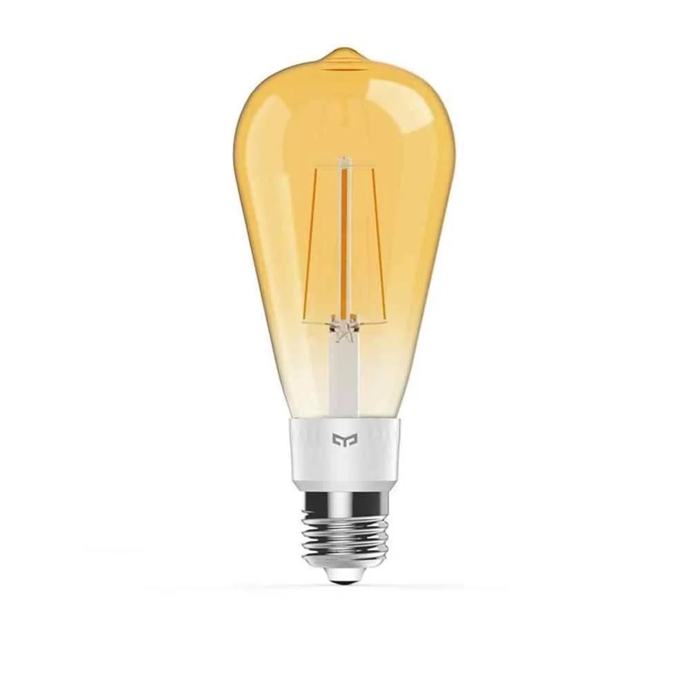 Oferte la Bec Smart LED Yeelight ST64, Filament, 500 Lumeni, Wireless, E27, Control aplicatie