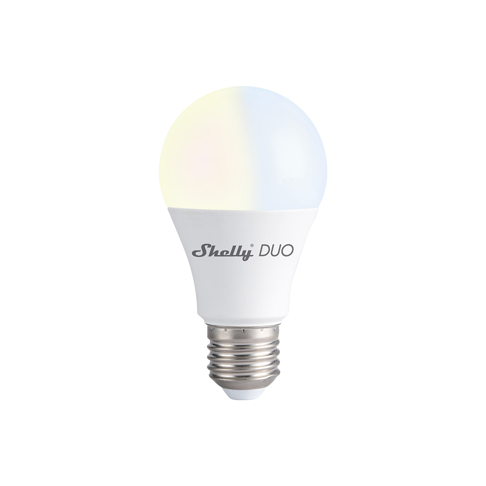 Oferte la Bec LED inteligent Shelly Duo, Wi-Fi, E27, 9W, Temperatura culoare 800 LM