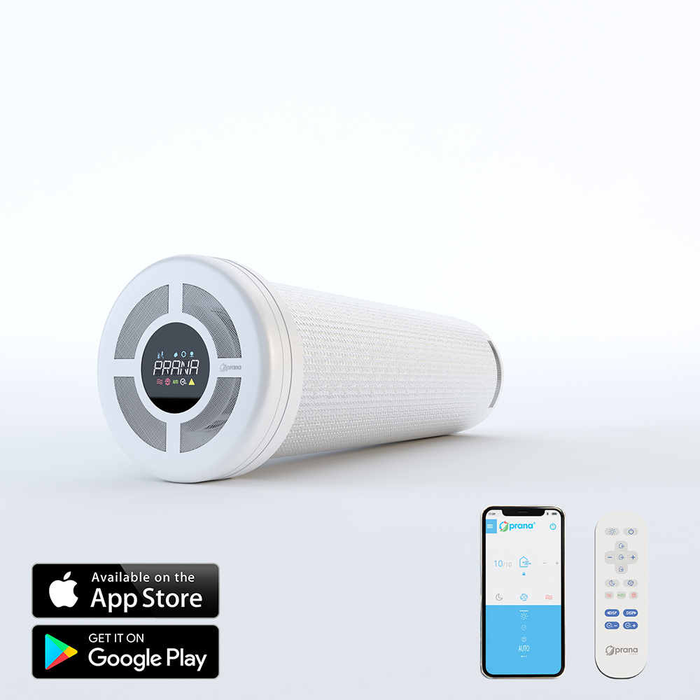 Oferte la Sistem de ventilatie cu recuperare de caldura PRANA 200C ERP PREMIUM cu Functie Preincalzire