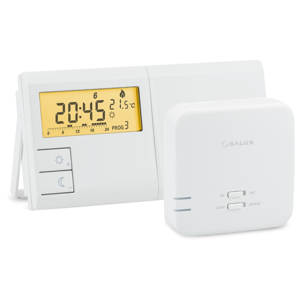 Oferte la Termostat wireless Salus 091FLRFv2, Algoritm de control, Programe predefinite &amp; individuale