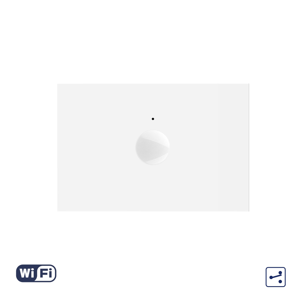 Oferte la Modul Intrerupator Simplu Cap Scara / Cruce Wi-Fi cu Touch LIVOLO, standard italian – Serie Noua, Alb