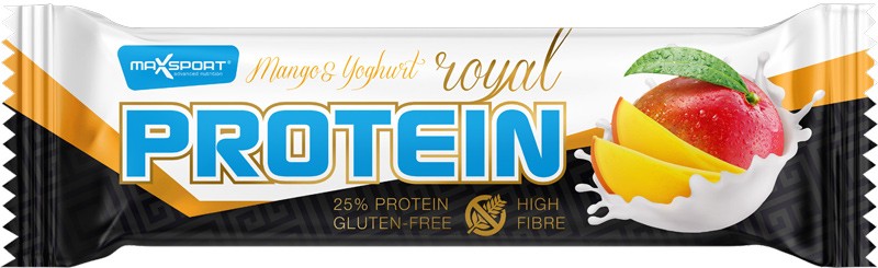 Oferte la Baton proteic cu mango si glazura de iaurt, 60g Max Sport