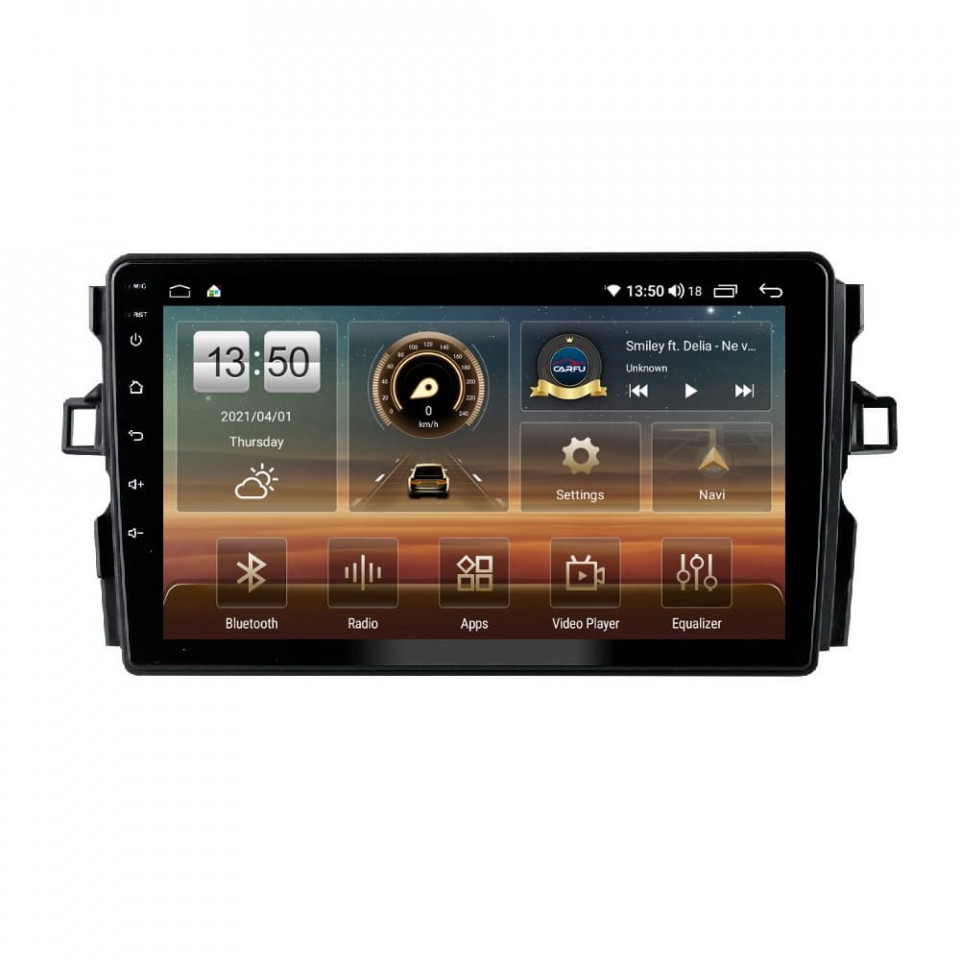 Oferte la Navigatie dedicata cu Android Toyota Auris 2006 - 2012, 4GB RAM, Radio GPS Dual Zone, Display HD QLED 9" Touchscreen, Internet Wi-Fi si slot SIM 4G, Bluetooth, MirrorLink, USB