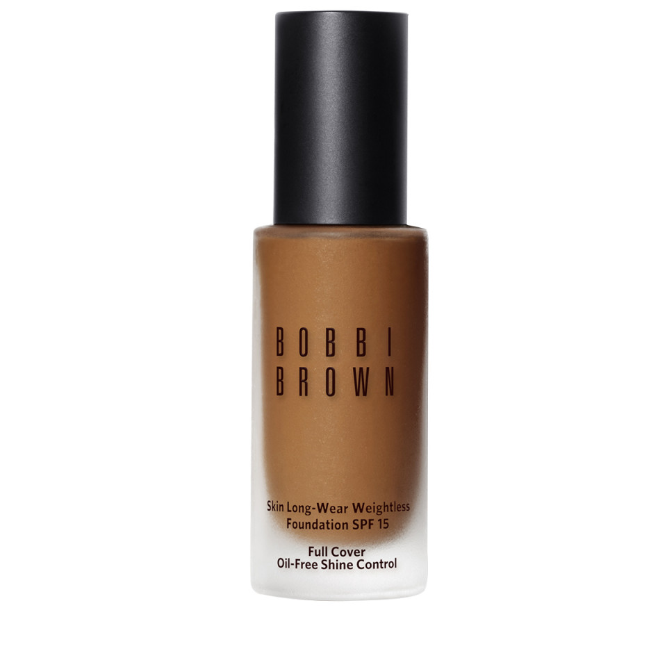 Oferte la Fond de ten Bobbi Brown Skin LongWear Weightless Full Cover (Gramaj: 30 ml, Nuanta fond de ten:  Golden Almond)