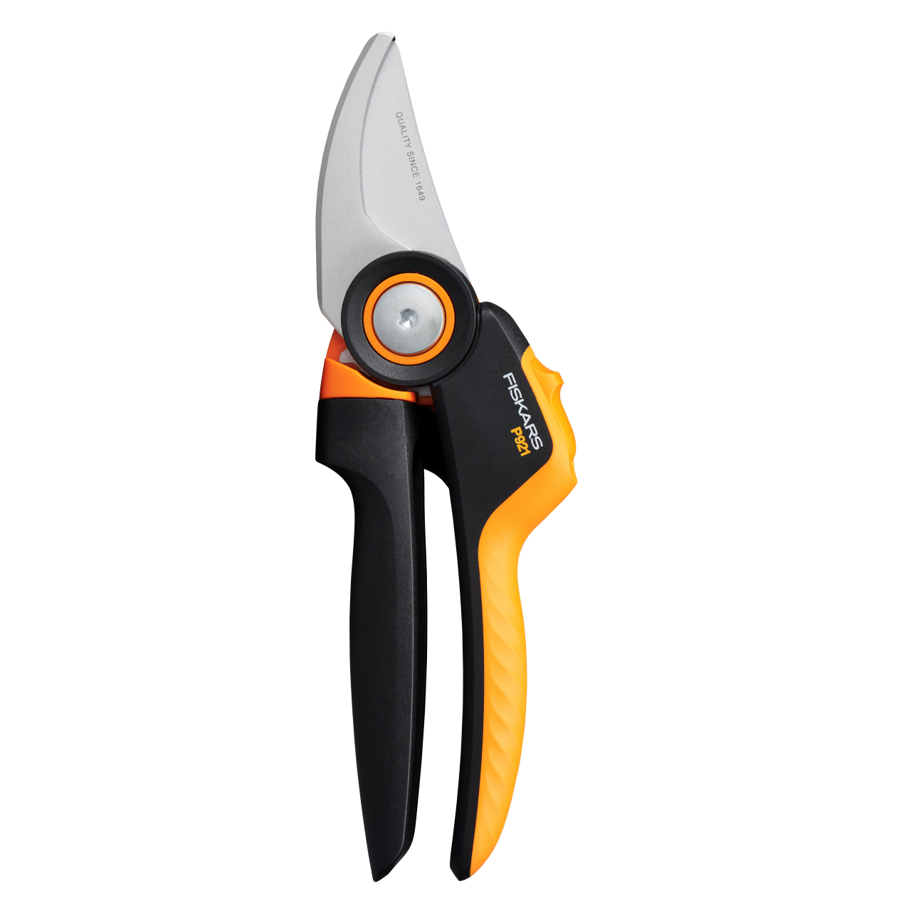 Oferte la Foarfeca gradinarit Fiskars Powergear anvil, negru/portocaliu, lungime 285 mm 