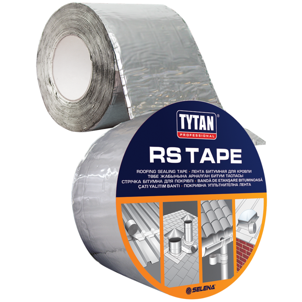 Oferte la  Banda bituminoasa pentru acoperis Tytan RS TAPE, aluminiu, bitum, rezistenta UV, 7.5 cm x 10 m 