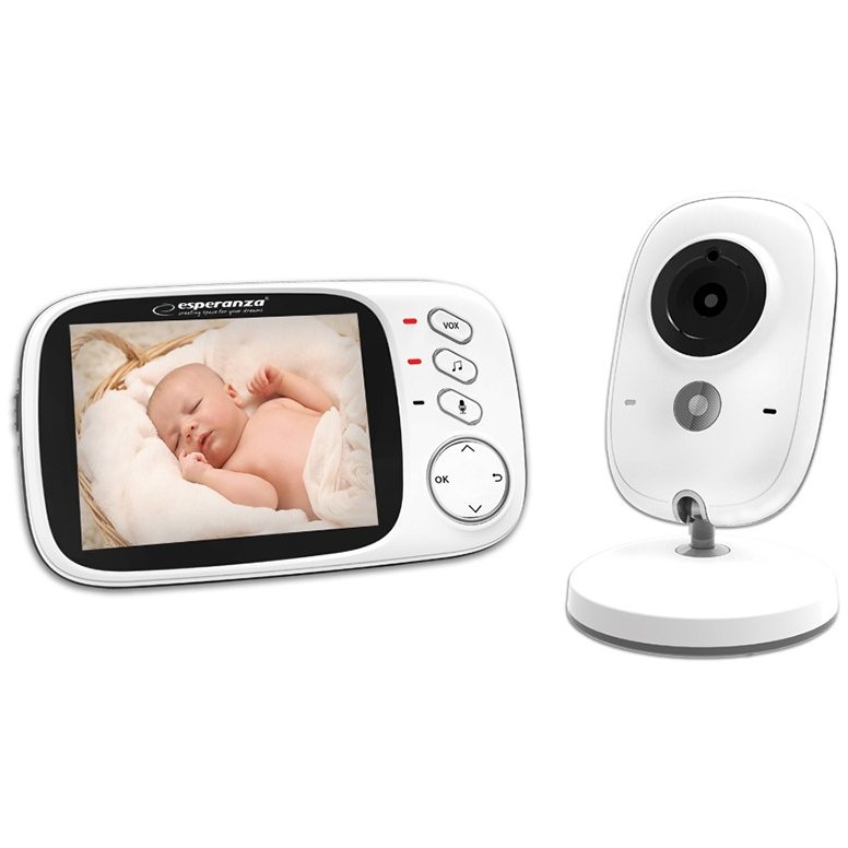 Oferte la Dispozitiv monitorizare bebelusi EHM002 LCD 3.2inch White