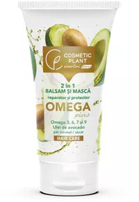 Oferte la OMEGA PLUS BALSAM&MASCA 2 IN 1 REPARATOR&PROT. 150ML COSMETICPLANT