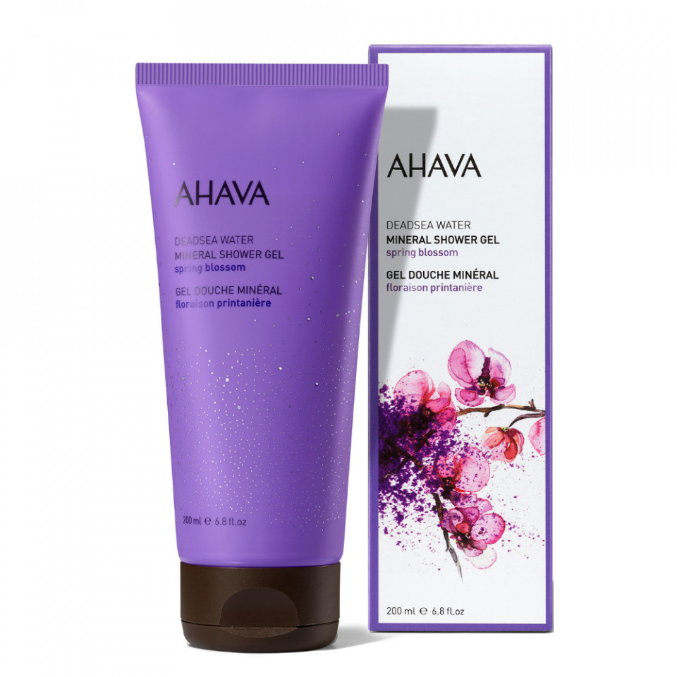 Oferte la Gel de dus pe baza de minerale Ahava Spring Blossom Deadsea Water, 200 ml (Concentratie: Gel de dus, Gramaj: 200 ml)