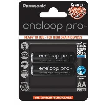 Oferte la Panasonic Eneloop Pro R6/AA 2500mAh, 2 Pcs, Blister
