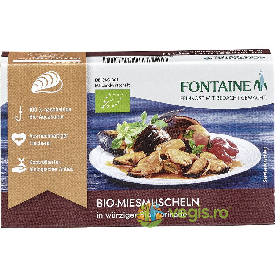 Oferte la Midii in Sos Picant Ecologice/Bio 120g