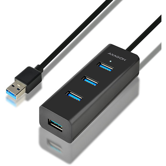 Oferte la Hub USB HUE-S2BL 4x USB 3.0 incarcare microUSB