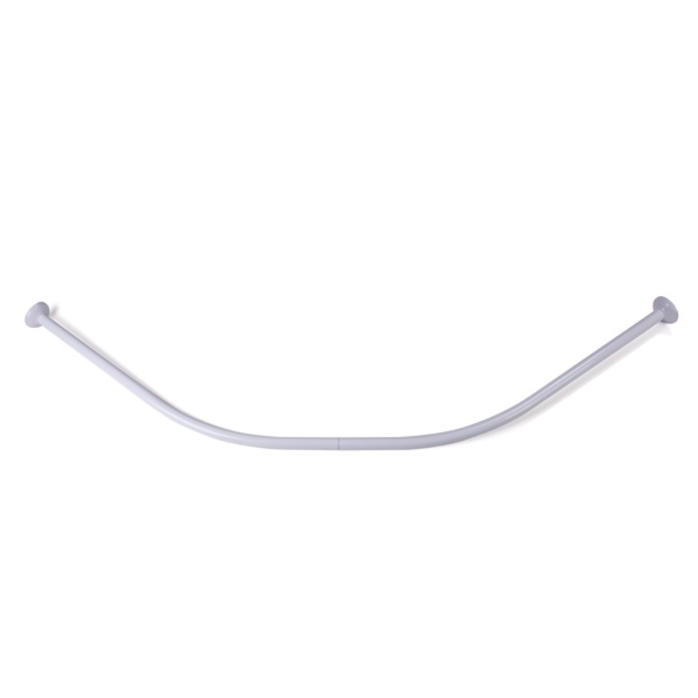 Oferte la Bara dus curbata Romtatay, aluminiu, alb, 80 x 80 cm