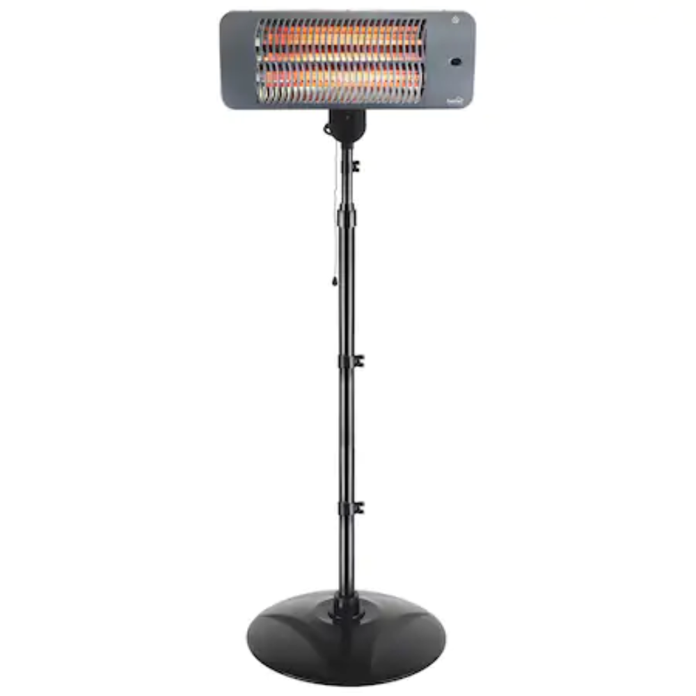 Oferte la Radiator exterior Somogyi cu tub quartz Max, 2000 W, 3 trepte, cu stativ, carcasa metalica, IPX4