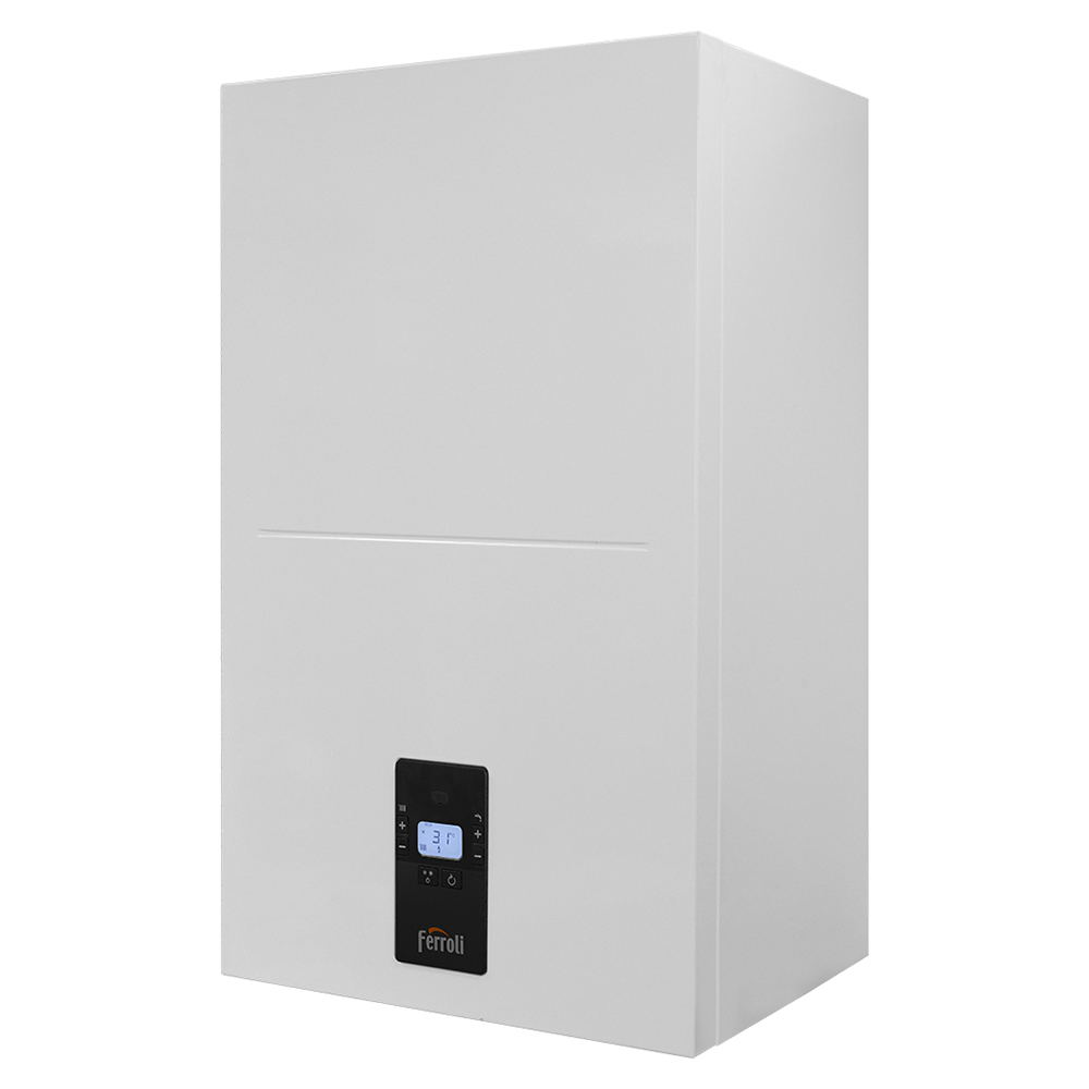 Oferte la Centrala termica pe gaz in condensare Ferroli BlueHelix Alpha 24C, 21.8 kW + kit de evacuare
